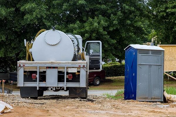 Porta Potty Rental of Gahanna workers